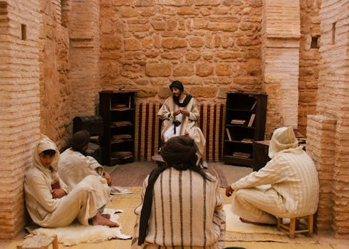 Cultural study session in historic Moroccan architecture, Rabat.